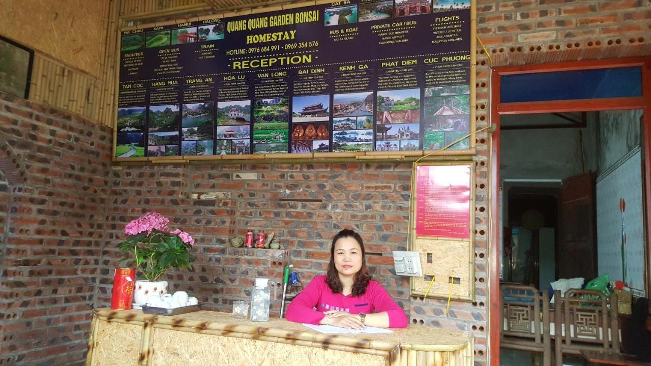 Quang Quang Garden Bonsai Homestay Ниньбинь Экстерьер фото